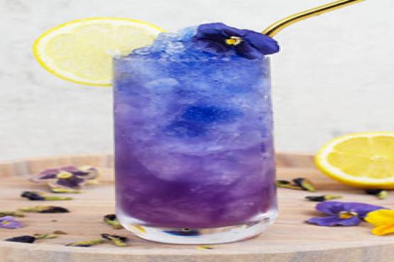 121 Blue Orchid Special Mocktail 