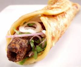 906 Mutton Botti Kabab Roll